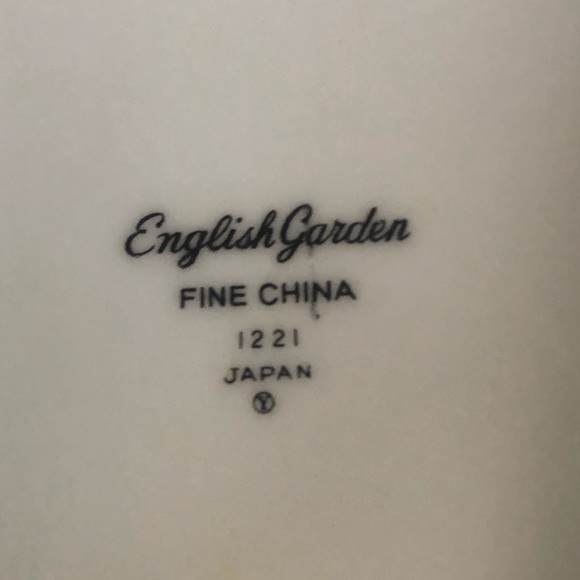 Vintage Japan English Garden 1221 Fine China Round Serving Dish with Lid - Picture 5 of 11